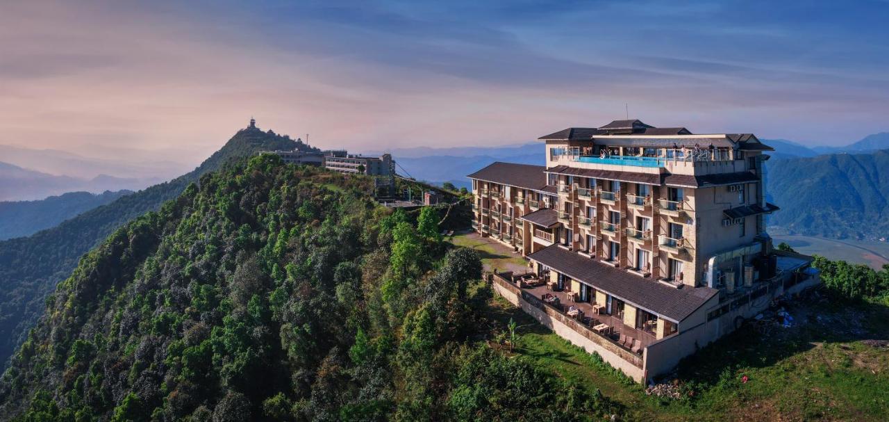 Sarangkot Mountain Lodge بوكْرا المظهر الخارجي الصورة