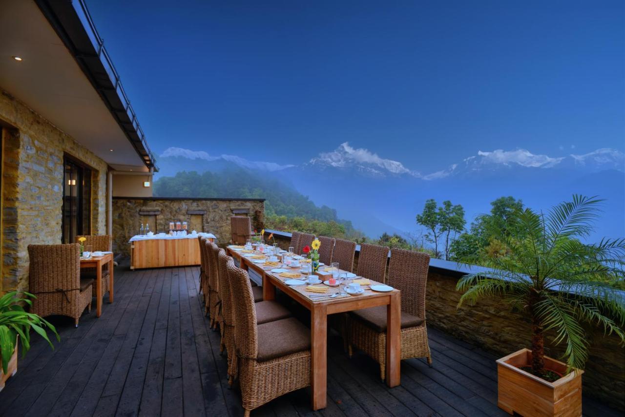 Sarangkot Mountain Lodge بوكْرا المظهر الخارجي الصورة